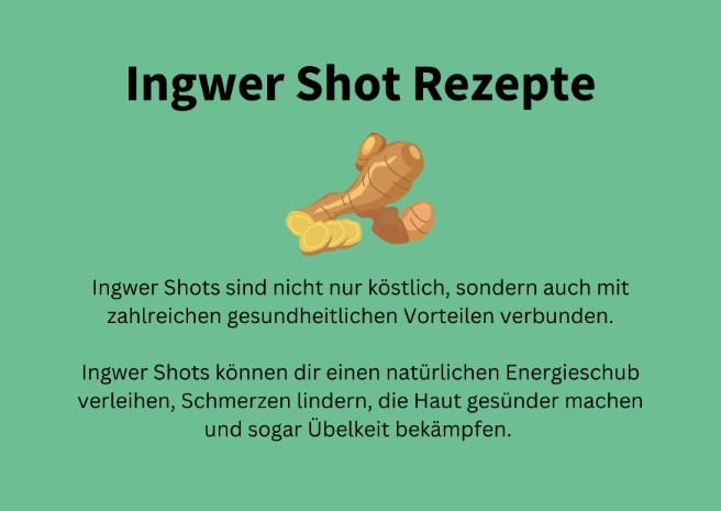 Ingwer Shot Rezepte